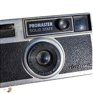 Vintage Promaster Solid State Electronic 35mm Camera Isco Optik Balda Werke‎